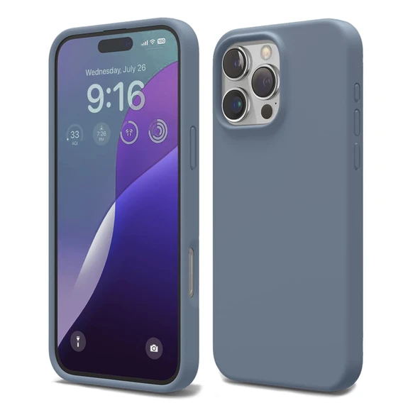 iPhone 16 Pro Kılıf Nano Lansman Silikon Kapak - Resim 6