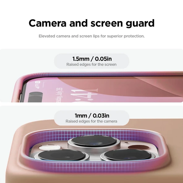 iPhone 16 Pro Kılıf Nano Lansman Silikon Kapak - Resim 11