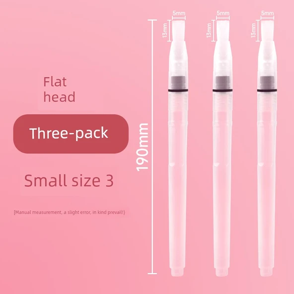 Taşınabilir Başlangıç Seti - Düz Uç 3 Paket [Küçük Boy]