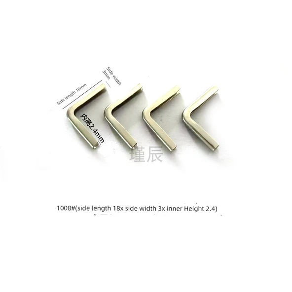 Metal Köşe Koruyucu - 1.5cm Yuvarlak Beyaz