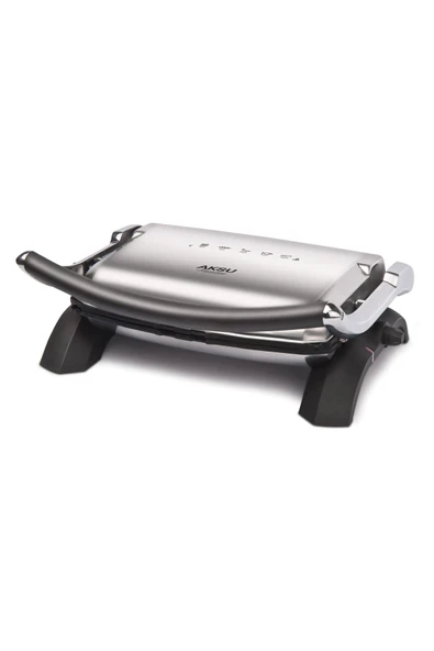 T28D Tostadoy Deluxe Döküm 1800W Izgara ve Tost Makinesi Inox