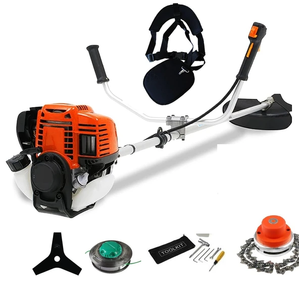 Gardenpro TK40FA Motorlu Yan Askılı Tırpan 4 Zamanlı Motor