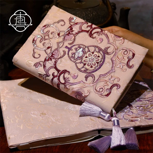 El Yapımı Nakışlı Defter A5 - Spirit Pearl Büyülü Yılan - Boş Sayfa - 5