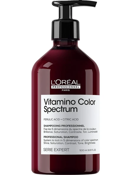 LOREAL Serie Expert Vitamino Color Spectrum Boyalı Saçlar İçin Solma Karşıtı Şampuan 500 ml