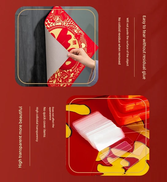 Düğün Odası Dekorasyonu İz Bırakmayan Yapışkan Bant - Smooth Sailing 1 Kutuda 60 Parça - Resim 11