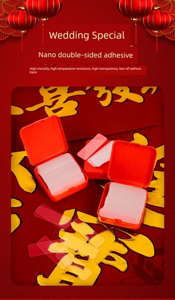 Düğün Odası Dekorasyonu İz Bırakmayan Yapışkan Bant - Smooth Sailing 1 Kutuda 60 Parça - Resim 7