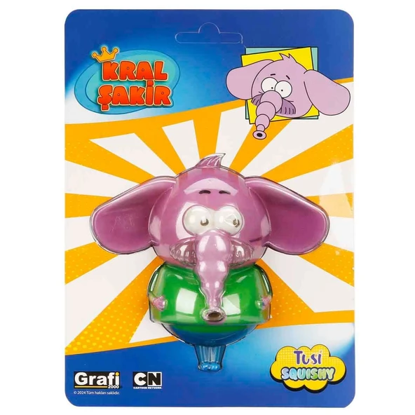 Tusi Squishy Köpük Fil Necati Figürü 13 CM