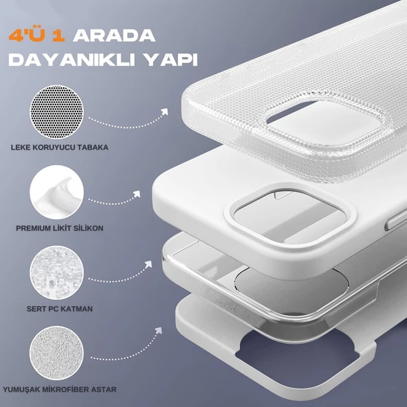 iPhone 16 Pro Max Kılıf Nano Lansman Silikon Kapak - 5