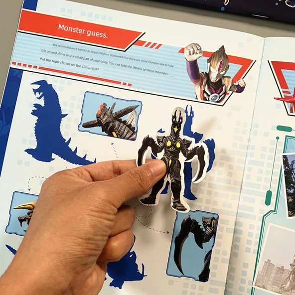 Ultraman Çıkartmalar Tam Koleksiyon - Figür Rehberi - 11