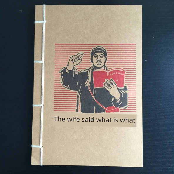 Retro Nostaljik A5 Defter - Halk İçin Hizmet - İç Sayfa Boş - 6