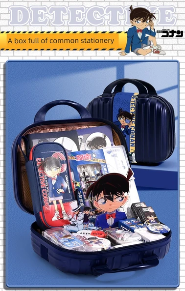 Dedektif Conan Kırtasiye Seti - Hediye Çantası - Yükseltilmiş - Resim 6