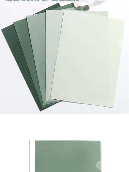 A4 Kağıt Depolama Klipsi - Gradyan Mor - Kalınlaştırılmış 20 Paket - Resim 12