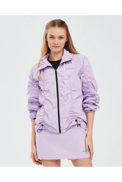 Micro Collection W Hooded  Jacket Kadın Ceket S2410 Lila
