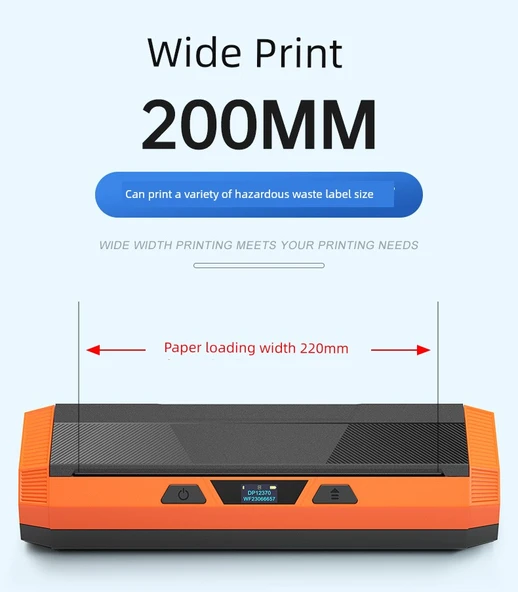 Tehlikeli Atık Etiketi - 10x10cm - 100 Etiket - İkonsuz - Resim 5