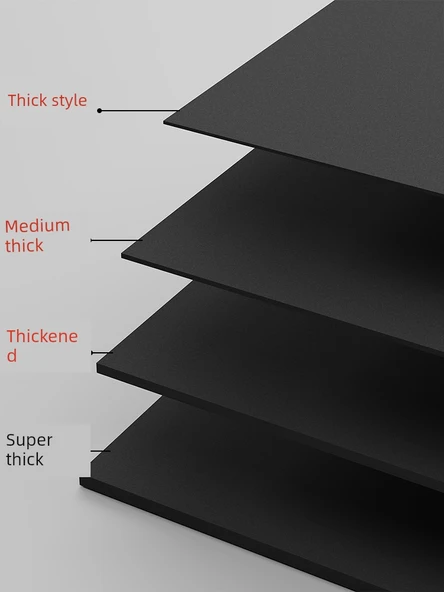 A3 Siyah Karton - 50 Yaprak - Kalın 230g - Resim 3