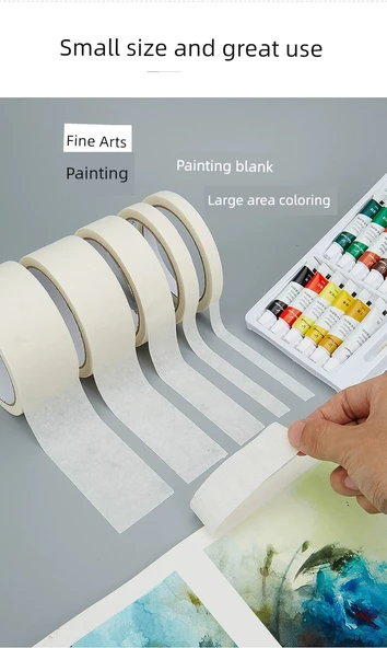 Sanat Kağıdı Bant - 1.2cm - 10 Rulo - 20 m/Rulo - 9