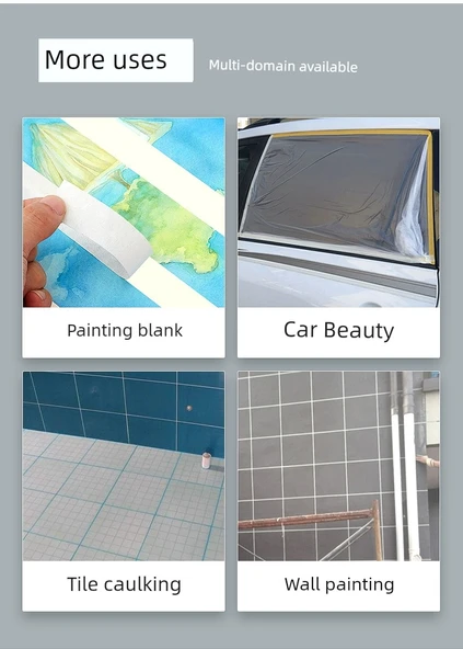 Sanat Kağıdı Bant - 2.4cm - 10 Rulo - 20 m/Rulo - Resim 12