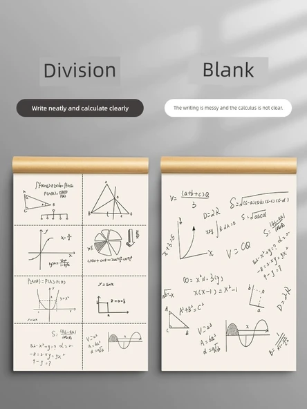 Kalem Defteri - 6 Bölmeli - Kalınlaştırılmış - 2 Paket (200 sayfa toplam) - Resim 3