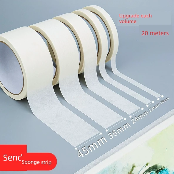 Sanat Kağıdı Bant - 1.2cm - 10 Rulo - 20 m/Rulo - 5