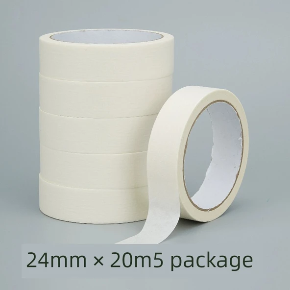 Sanat Kağıdı Bant - 2.4cm - 5 Rulo - 20 m/Rulo