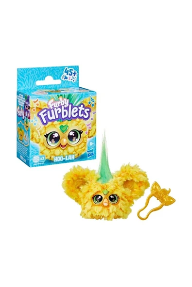 Furblets Hoo-Lah Mini Friend, 45+ Ses ve Müzik, 6 Yaş ve Üstü İçin Elektronik Peluş ürün görseli 1