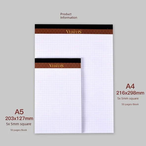 A4 Yazı Defteri - Beyaz