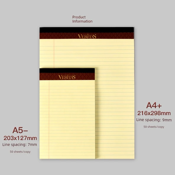 A5 Yazı Defteri - Sarı 2 Paket