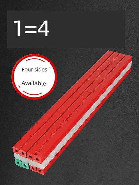 Kırmızı Plastik Pad Kağıt Kesici - 920 x 14 x 14 (Kırmızı Pad) - 3