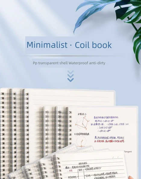 A6 Küçük Kalın Çizgili Defter - 5 Adet - 80 Yaprak - 160 Sayfa - Resim 7