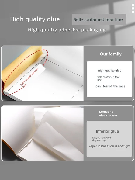 A5 Kalın Çizim Kağıdı - Bölge Çizimi 5 Paket/250 Yaprak + 2 Fırça Kalem - Resim 4