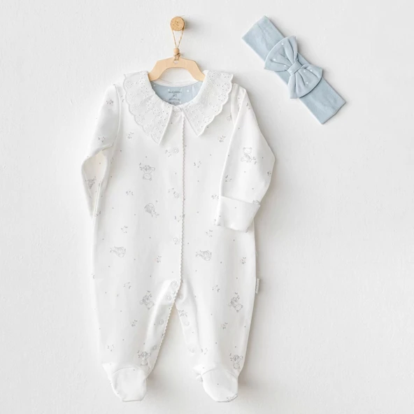 Lenaca Andywawa Ac25644 Cuddly Bunny Bear Tulum Takım Ekru