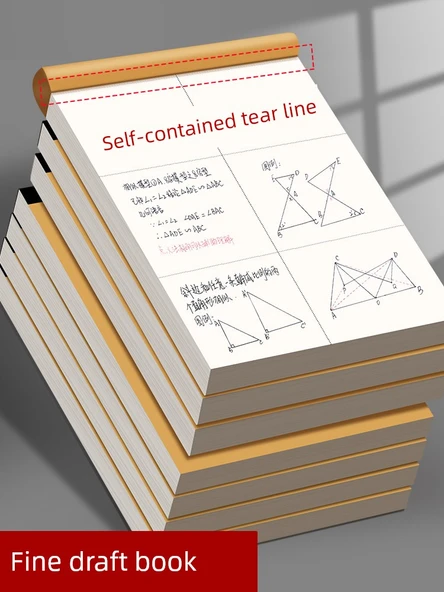 A5 Kalın Çizim Kağıdı - Bölge Çizimi 5 Paket/250 Yaprak + 2 Fırça Kalem - Resim 2