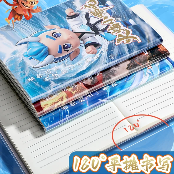 A7 Nezha Defteri - Kauçuk Kılıf 4 Tam Set - Resim 4