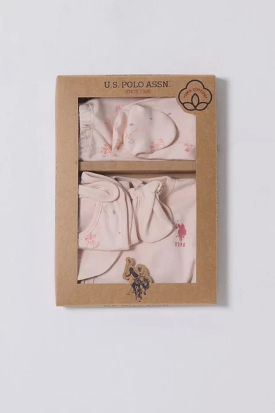Lenaca U.s Polo 5'li Hastane Çıkış Seti Usb2351 Pudra - 2