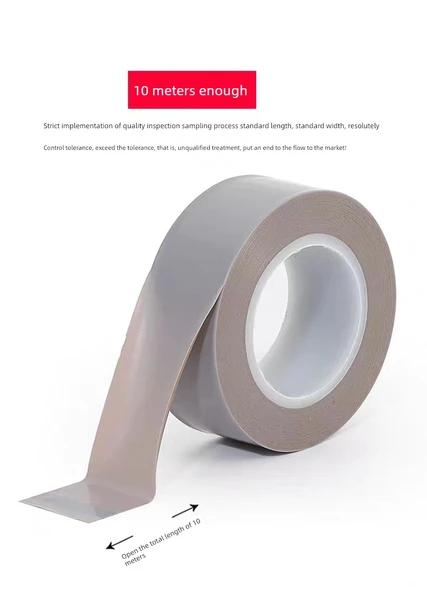 Teflon Yapıştırıcı Bant - 0.18mm Kalınlık - 19mm Genişlik - 10m Uzunluk - 6