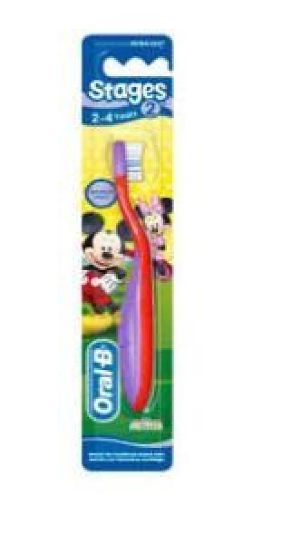 ORAL-B PRO-EXPERT STAGES ÇOCUK DİŞ FIRÇASI 2-4 YAŞ DİSNEY MİCKEY MAUSE
