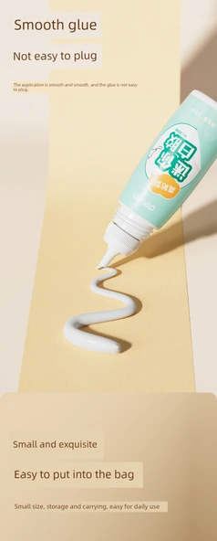 Deli Beyaz Yapıştırıcı - 60ml - Avantaj Paketi - 2 Şişe - 9