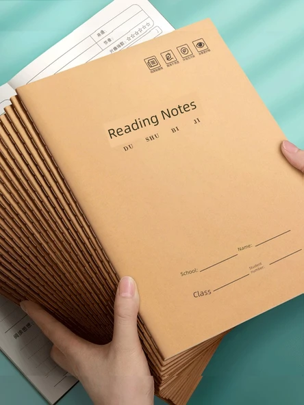 A5 Okuma Defteri - 40 Paket (Her Biri 80 Sayfa) - Resim 2