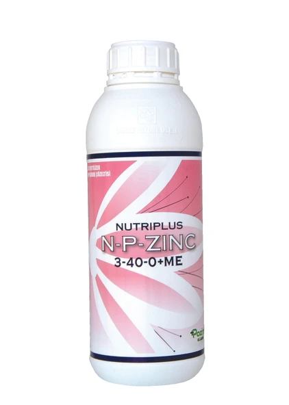 N-p Zinc 3-40-0 Azot Fosforlu Çinko Içerikli Sıvı Gübre Çiçeklendirici 1 Litre