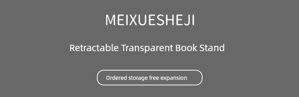 Çekilebilir Masaüstü Kitaplık - [4 Parça] Kitap Desteği + Depolama Kutusu + Dosya Rafı - 7