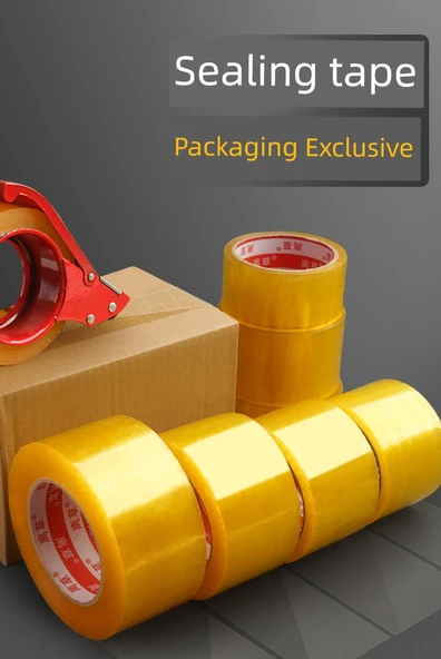 Şeffaf Paketleme Bandı 45mm x 100M - 5 Rulo (Çok Satan Model 1) - Resim 7