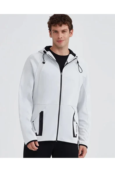 M 2XI-Lock Full Zip Hoodie Sweatshirt Erkek Sweat S232184-043