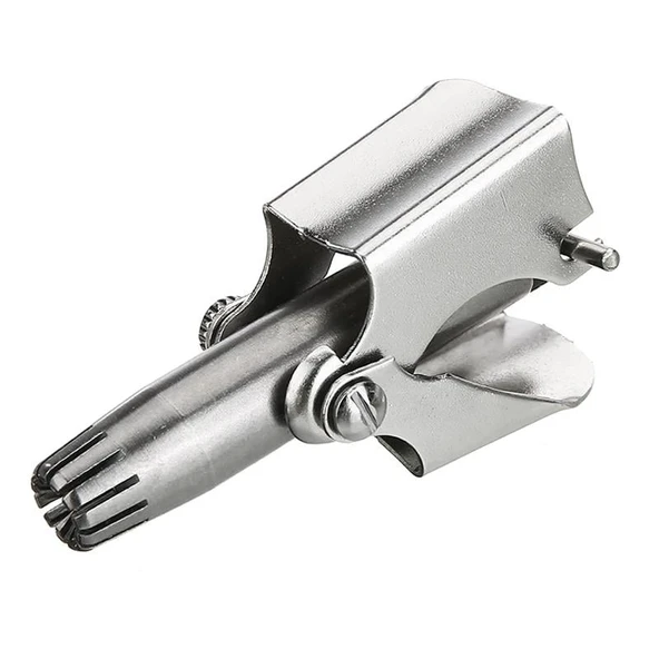 Powermaster PM-21009 Paslanmaz Çelik Manuel Burun Kıl Temizleme Tüy Alma Aleti Kişisel Bakım Ürünü - 4