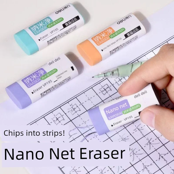Nano Net Silgi Seti - Büyük 24'lü - Kolay Silme - 4