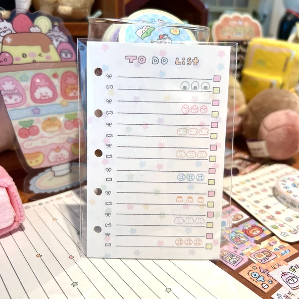 Kalem Kaşığı Altın Balık [M5] 10 Sayfa Gevşek Sayfa - Resim 6