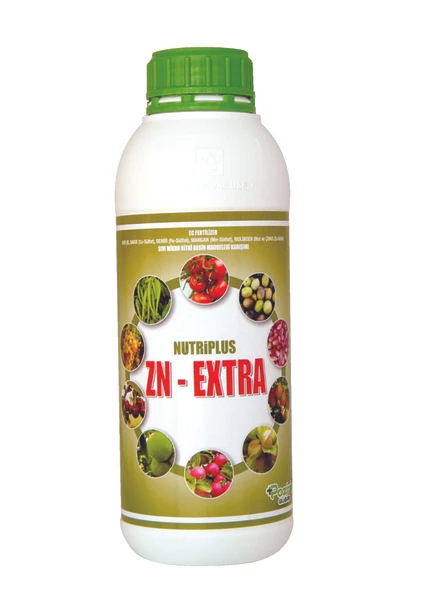 Zn-extra Çinkolu Demirli Bakırlı Borlu Manganlı Molibdenli Sıvı Gübre 1 Litre
