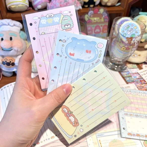 Kalem Kaşığı Altın Balık [M5] 10 Sayfa Gevşek Sayfa - Resim 11