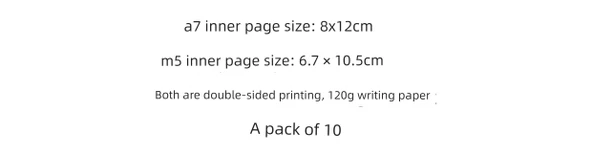 Kalem Kaşığı Altın Balık [M5] 10 Sayfa Gevşek Sayfa - Resim 7