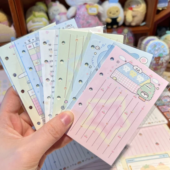 Kalem Kaşığı Altın Balık [M5] 10 Sayfa Gevşek Sayfa - Resim 2