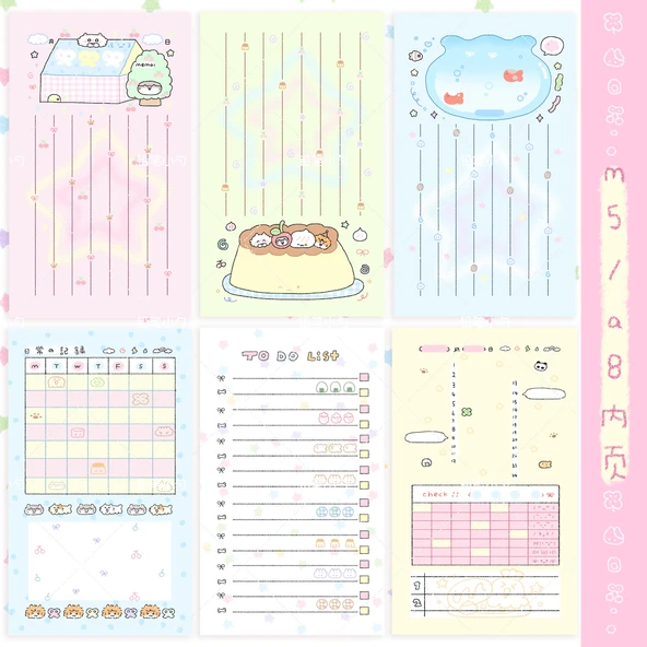 Kalem Kaşığı Altın Balık [M5] 10 Sayfa Gevşek Sayfa - Resim 8